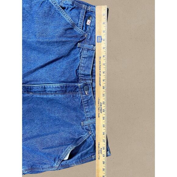 Carhartt FR Jeans Mens 42x30 Blue Straight Flame Resistant 280-83 Utility Work - Picture 5 of 14